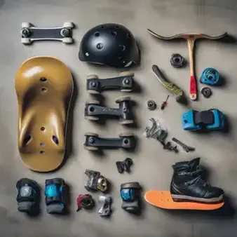 Essential Skate Skating Board Gear